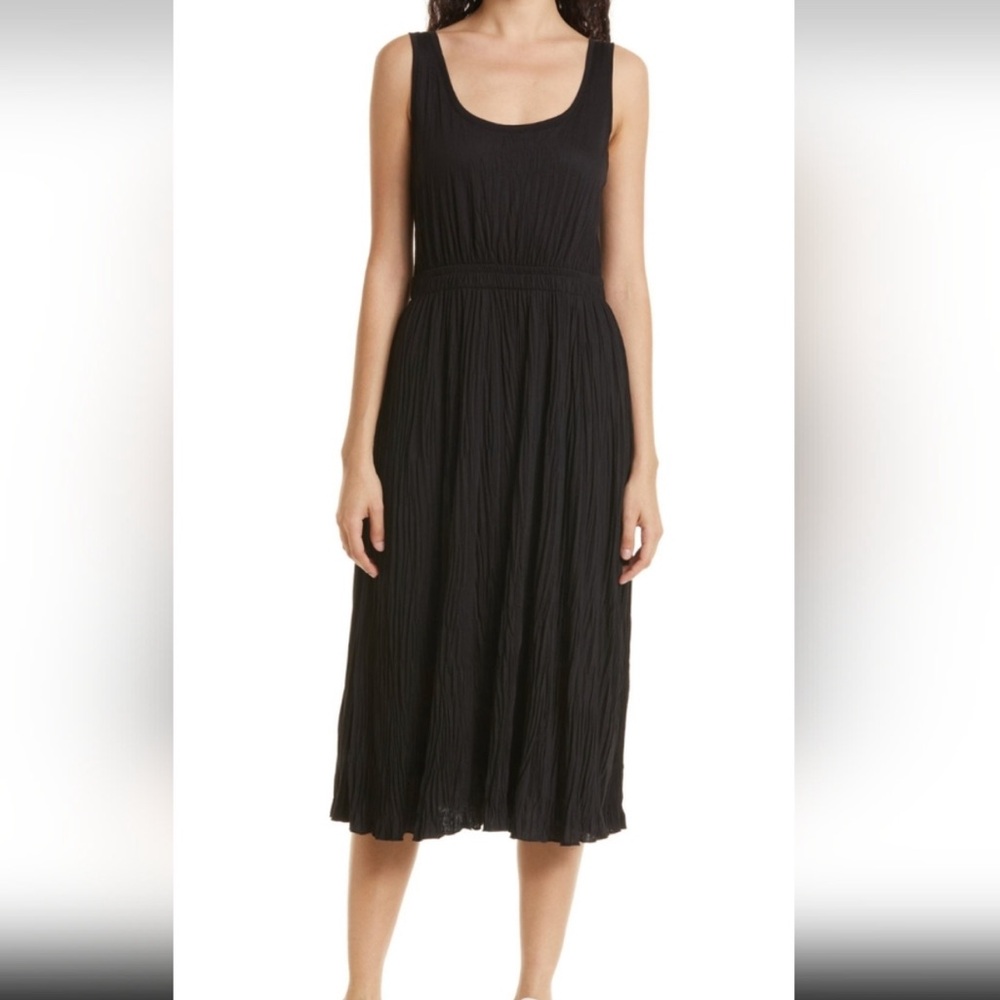 $185 VINCE scoop neck tank dress Sz L